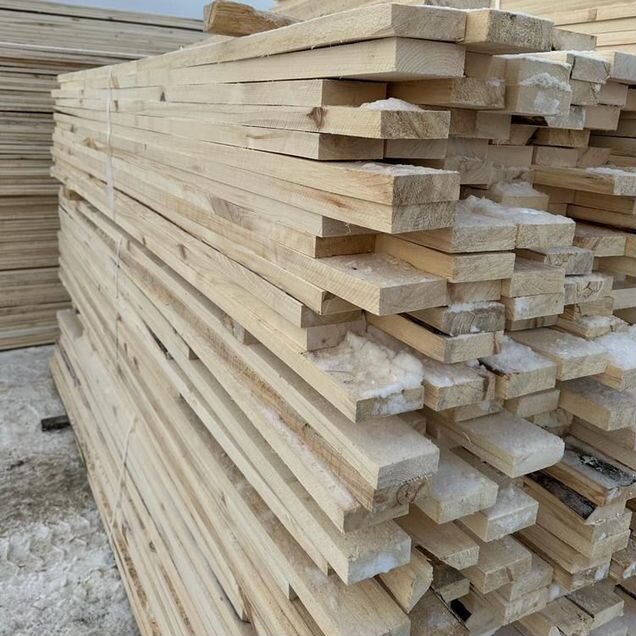 Доска обрезная осина 50×150×6000, ракурс 4
