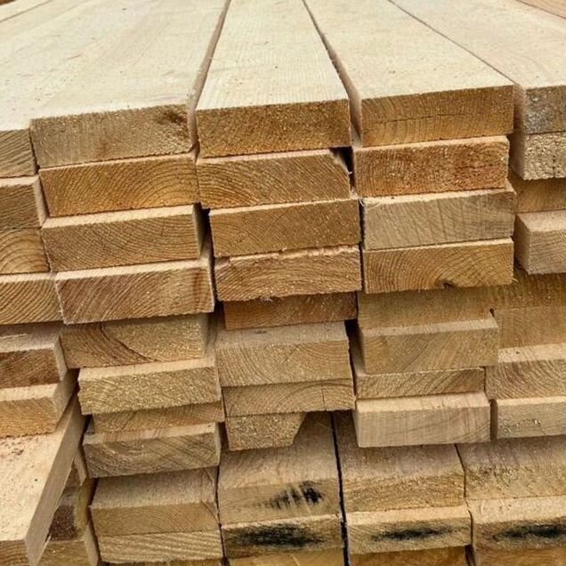 Доска обрезная 50×150×6000, 1 и 2 сорт, ракурс 4